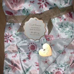 Sweet romance baby blanket